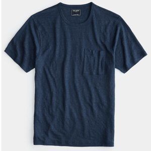 Todd Snyder | Linen jersey t-shirt in navy blue